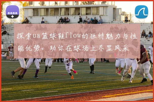 探索ua篮球鞋flow的独特魅力与性能优势，助你在球场上尽显风采